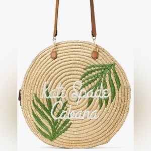 ⭐️NWT Sunkiss Cabana Straw Medium Tote